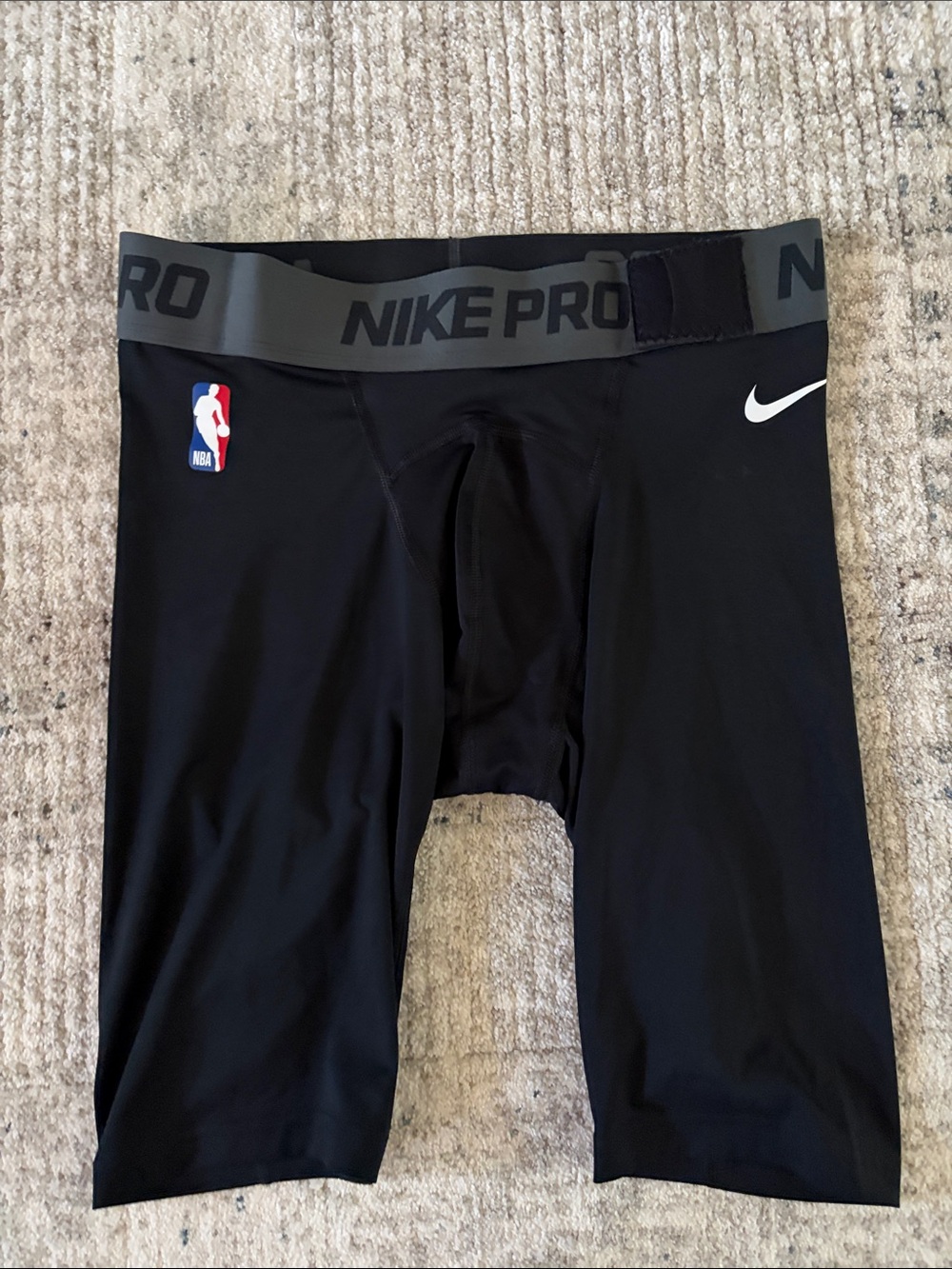 Nike Black NBA Logo Compression Boxer Briefs